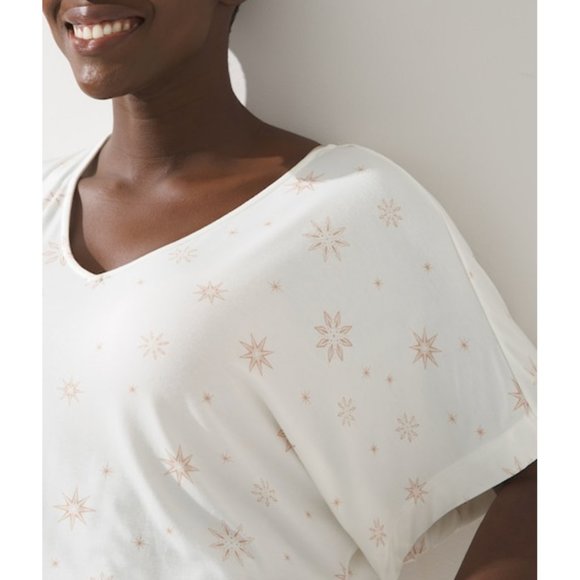 NWT Soma COOL NIGHTS Mix & Match Boxy Sleep Tee - Picture 2 of 3